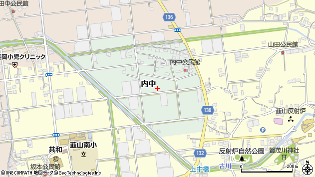 〒410-2112 静岡県伊豆の国市内中の地図