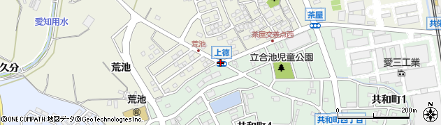 上徳周辺の地図