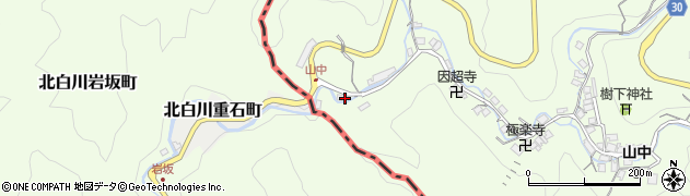 滋賀県大津市山中町8周辺の地図