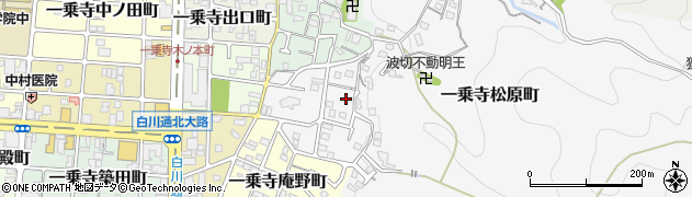 京都府京都市左京区一乗寺松原町89周辺の地図