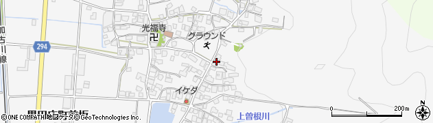 兵庫県西脇市黒田庄町前坂472周辺の地図