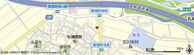 愛知県刈谷市東境町神田52周辺の地図