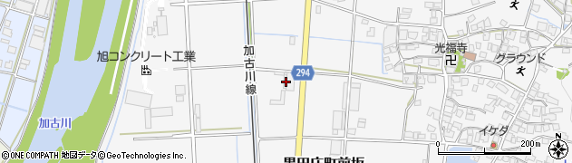 兵庫県西脇市黒田庄町前坂1199周辺の地図