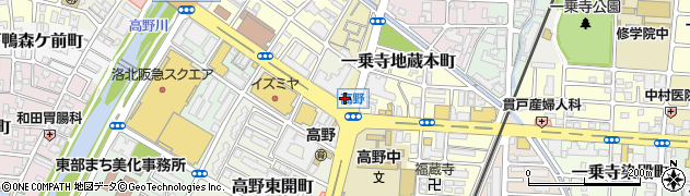 京都銀行百万遍支店周辺の地図