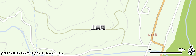 静岡県川根本町（榛原郡）上長尾周辺の地図