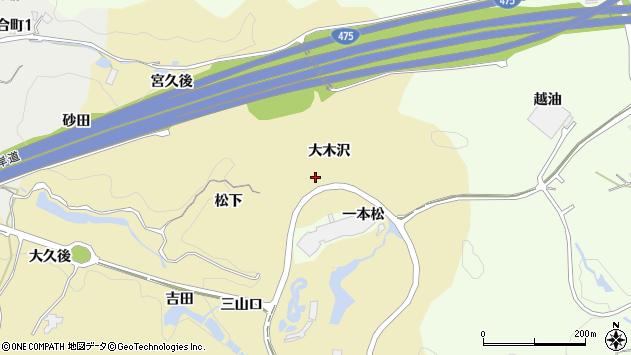 〒471-0816 愛知県豊田市琴平町の地図