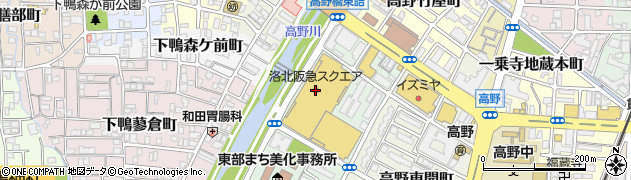 イズミヤ洛北阪急スクエア店周辺の地図