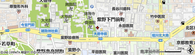 京都市消防局北消防署大徳寺消防出張所周辺の地図