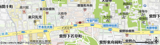 社会福祉法人京都福祉サービス協会 紫野老人デイサービスセ..周辺の地図
