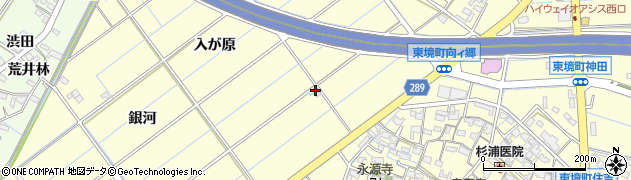 愛知県刈谷市東境町入が原20周辺の地図