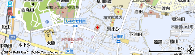 愛知県東海市荒尾町外山39周辺の地図