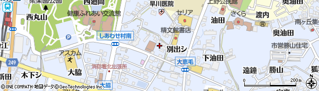 愛知県東海市荒尾町外山52周辺の地図