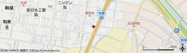 ラーメン山岡家 桑名店周辺の地図