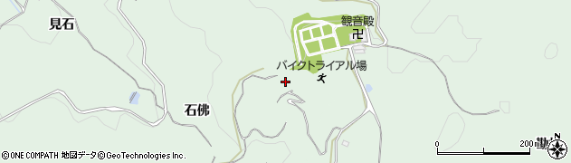 愛知県豊田市松平町（石佛）周辺の地図