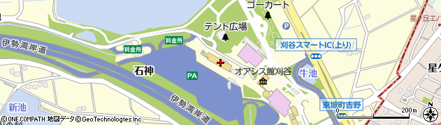 愛知県刈谷市東境町吉野22周辺の地図