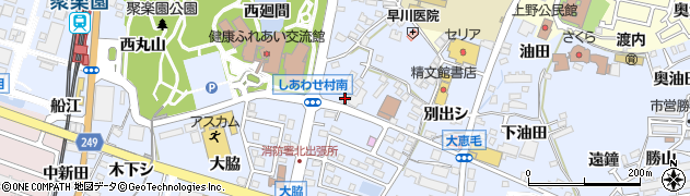 愛知県東海市荒尾町外山16周辺の地図