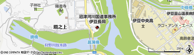 中部地方整備局沼津河川国道事務所伊豆長岡出張所周辺の地図
