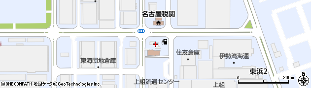 中部資材株式会社　西部サービスセンター周辺の地図