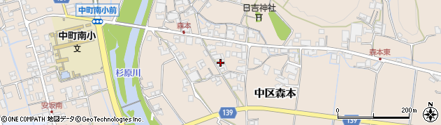 山王織布株式会社周辺の地図