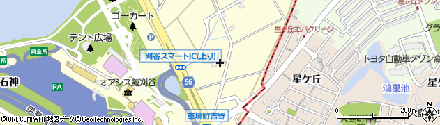 愛知県刈谷市東境町吉野88周辺の地図