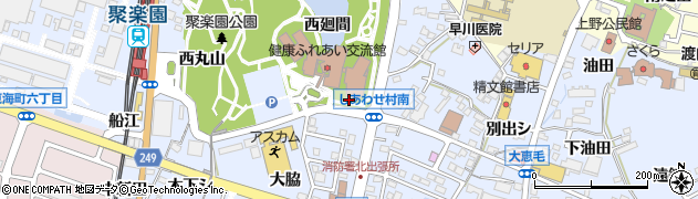 愛知県東海市荒尾町（清水入）周辺の地図