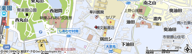愛知県東海市荒尾町外山57周辺の地図