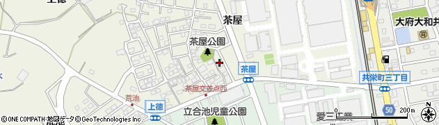 愛知県大府市共和町茶屋227周辺の地図