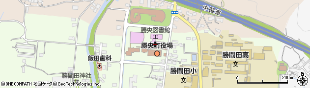 勝央美術文学館周辺の地図