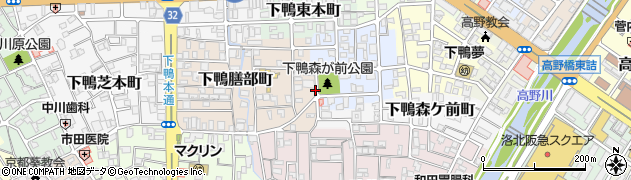 カギカ膳部パーキング周辺の地図
