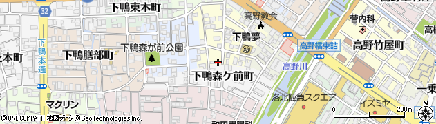 京都府京都市左京区下鴨東高木町7周辺の地図
