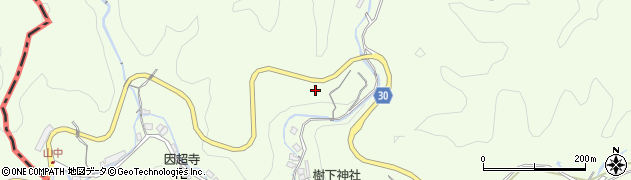 滋賀県大津市山中町12周辺の地図