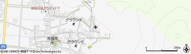 兵庫県西脇市黒田庄町前坂514周辺の地図