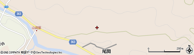 愛知県豊田市羽布町（大道）周辺の地図