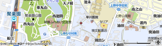 愛知県東海市荒尾町外山67周辺の地図