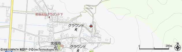 兵庫県西脇市黒田庄町前坂522周辺の地図