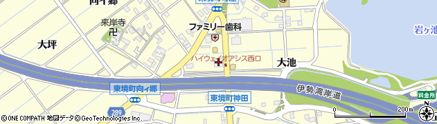 愛知県刈谷市東境町神田25周辺の地図