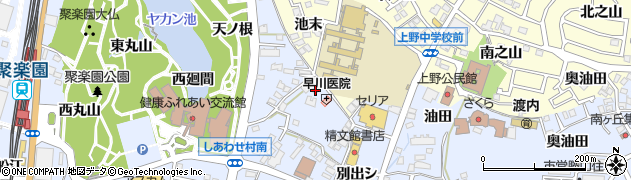 愛知県東海市荒尾町外山71周辺の地図