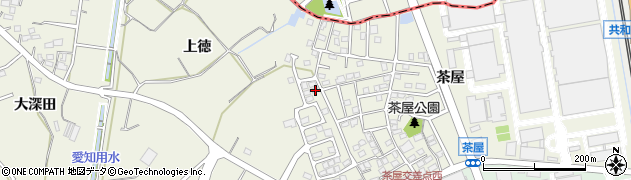愛知県大府市共和町茶屋178周辺の地図