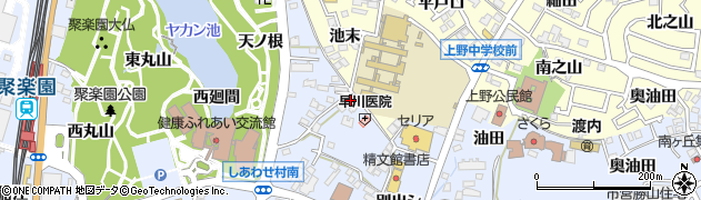 愛知県東海市荒尾町外山70周辺の地図
