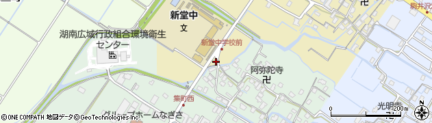 滋賀県草津市新堂町141周辺の地図