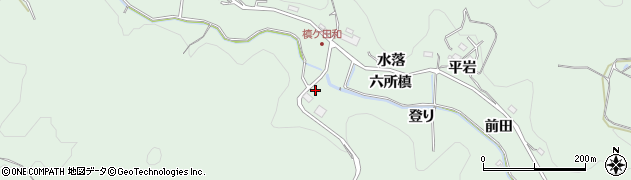 愛知県豊田市花沢町（岩波美）周辺の地図