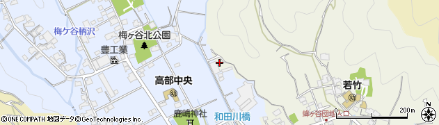 静岡県静岡市清水区蜂ヶ谷772周辺の地図