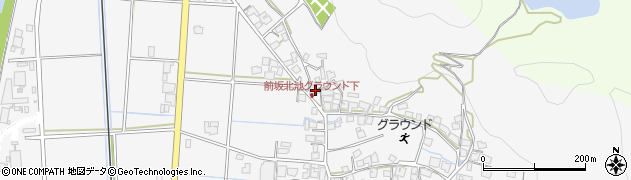 兵庫県西脇市黒田庄町前坂740周辺の地図