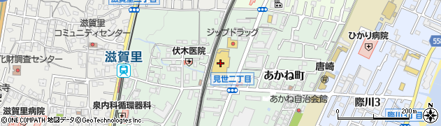 フレンドマート唐崎店周辺の地図