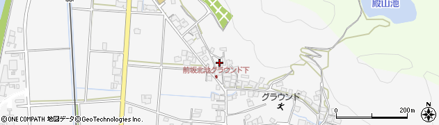 兵庫県西脇市黒田庄町前坂874周辺の地図