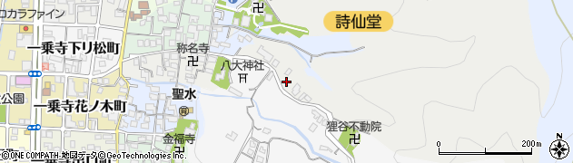 京都府京都市左京区一乗寺葉山周辺の地図