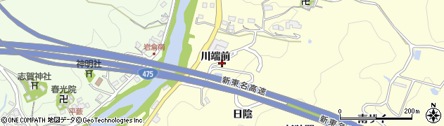 愛知県豊田市中垣内町川端前周辺の地図