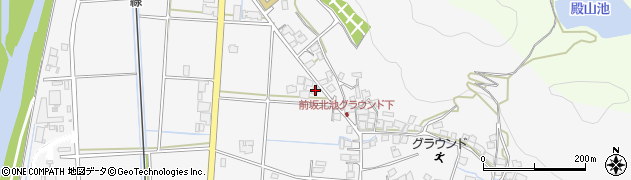 兵庫県西脇市黒田庄町前坂1098周辺の地図
