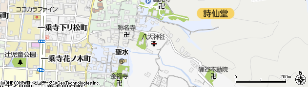 京都府京都市左京区一乗寺松原町1周辺の地図