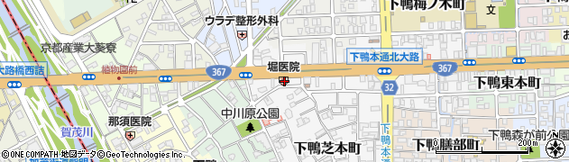 京都府京都市左京区下鴨西本町8周辺の地図